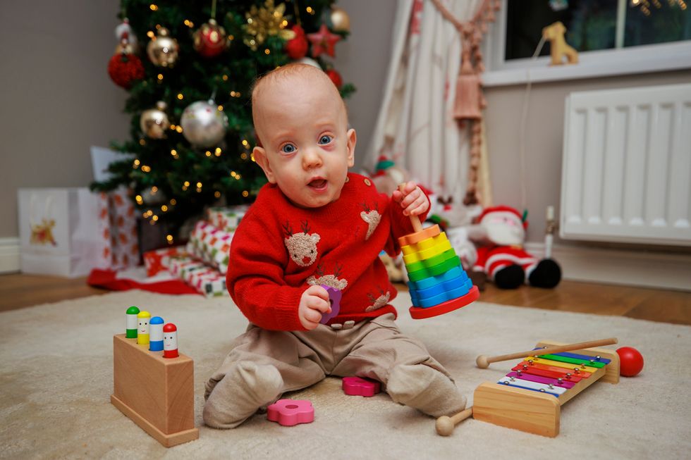 Premature baby boy who beat the odds set for Christmas dinner at home