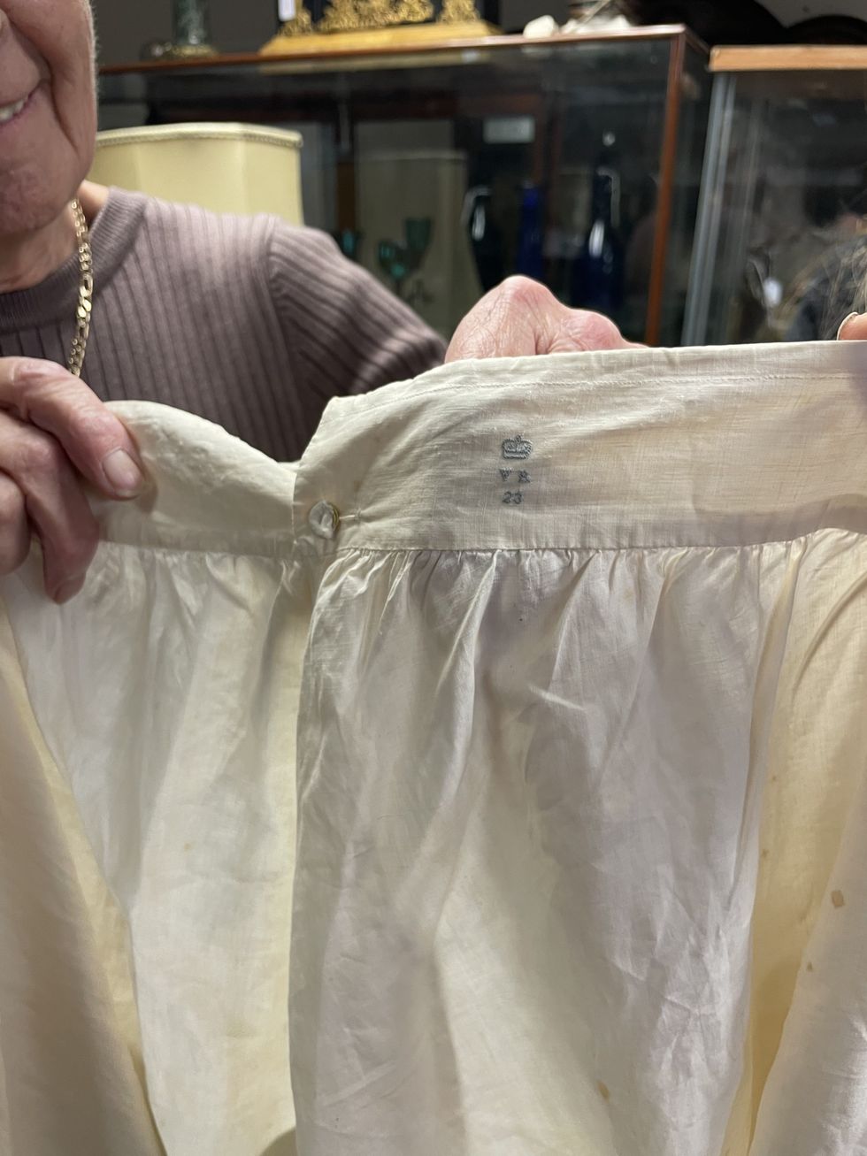 Monogrammed Queen Victoria bloomers to be auctioned