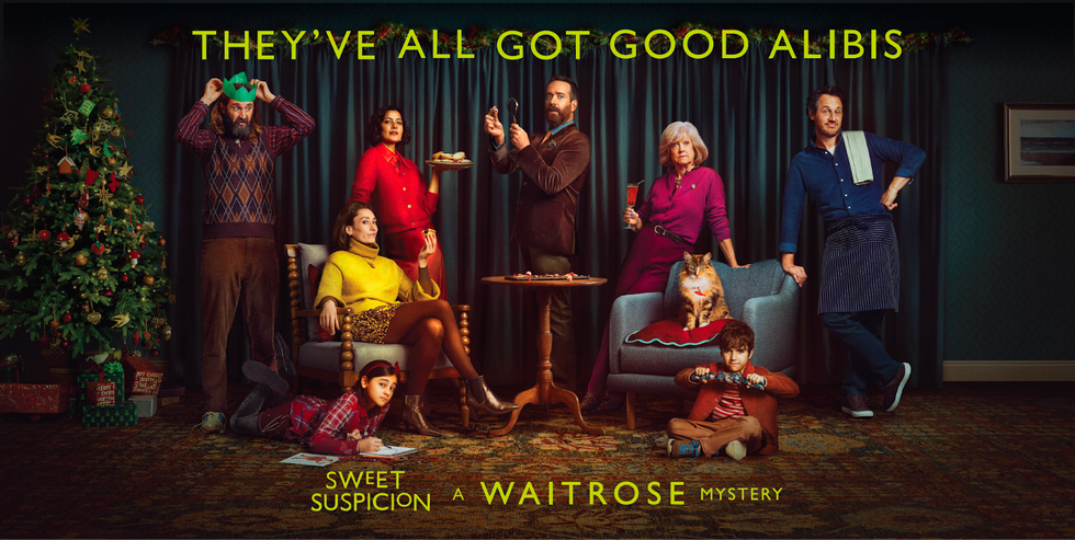 Waitrose enlists all-star cast for ‘whodunnit’ Christmas campaign