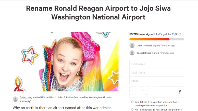 The Secret Story How Washington National Airport Got Ronald