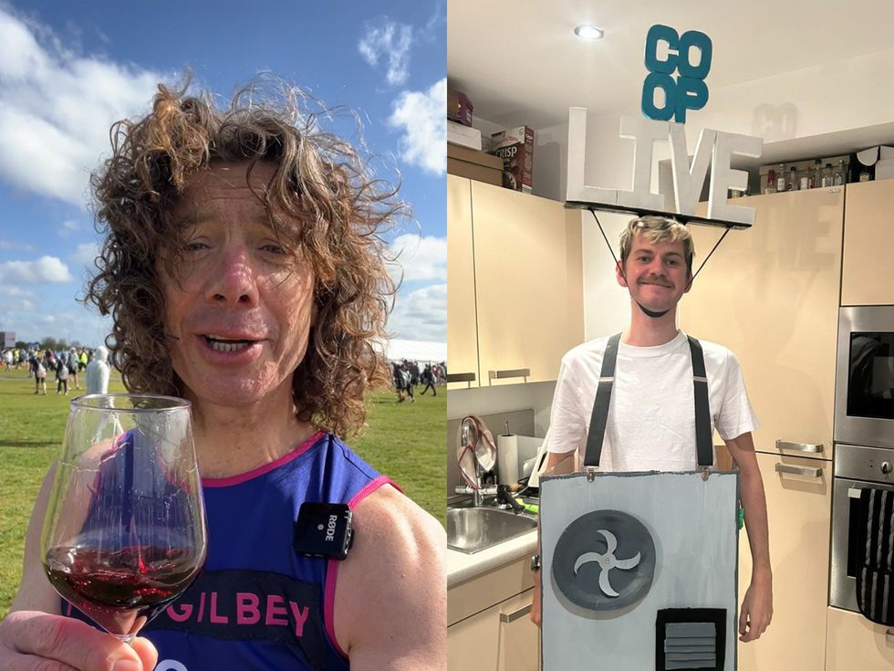 Wine-tasting runner and air conditioning unit costume 2024’s best viral moments