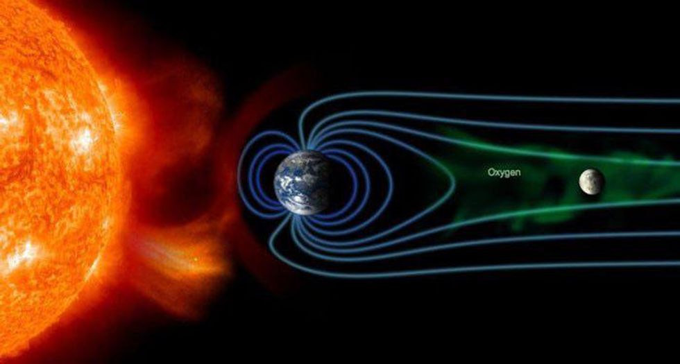 earth-s-oxygen-is-ending-up-on-the-moon-because-of-solar-wind-indy100