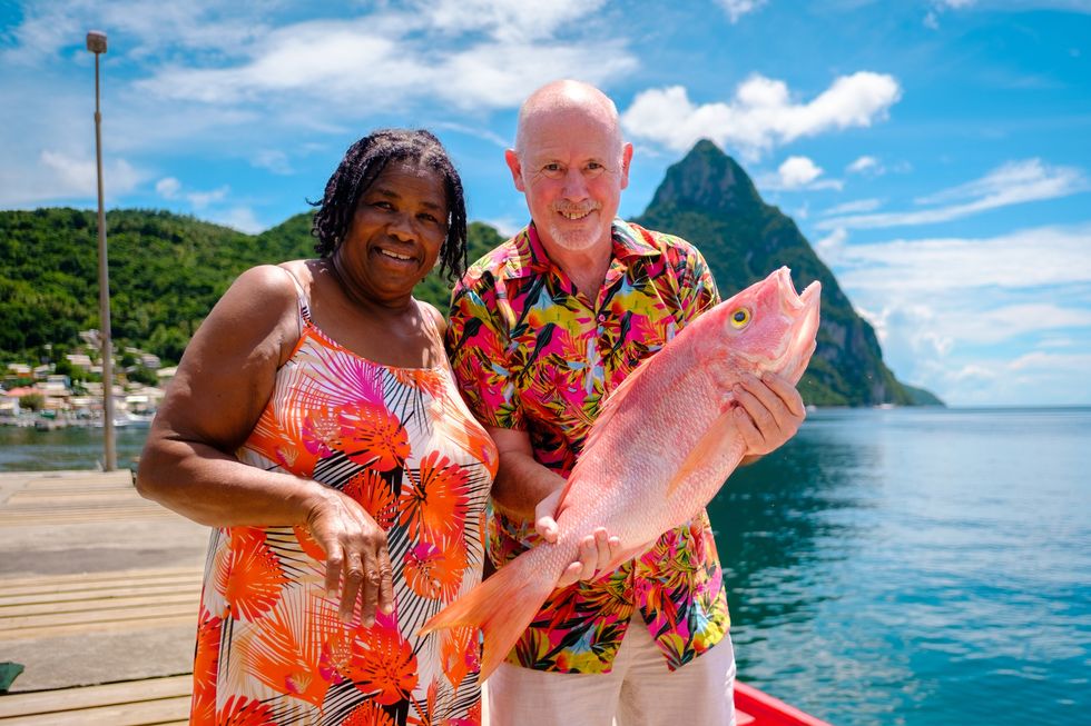 Couple who built restaurant on St Lucia say EuroMillions win changed their life