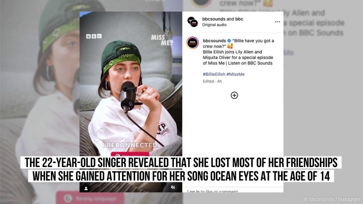 Billie Eilish reveals which Lily Allen song made her cry