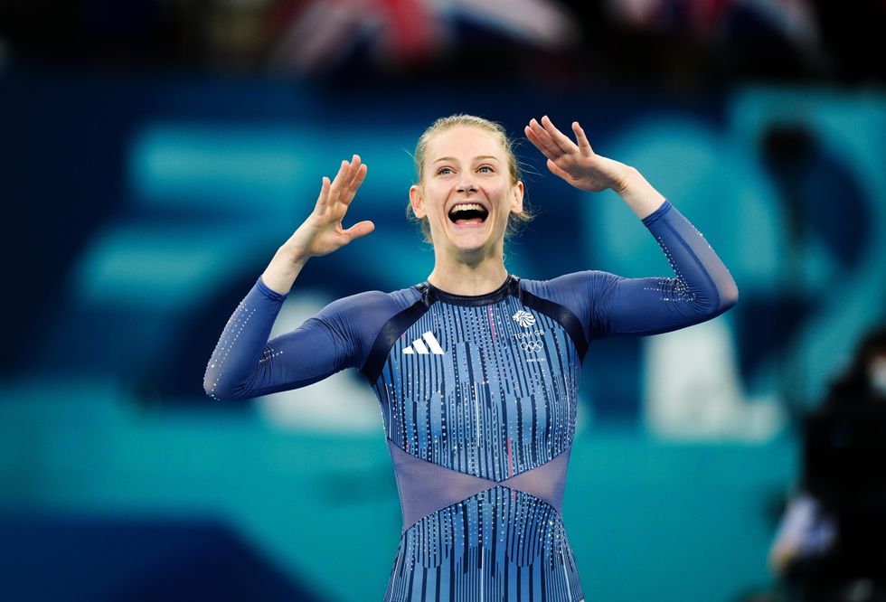 Gadirova twins ‘so proud’ of Bryony Page trampoline win as GB notch up golds