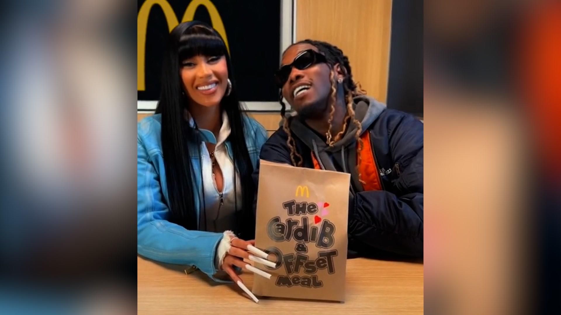 Cardi B And Offset Release Mcdonald S Meal For Two In Time For Valentine S Day Indy100