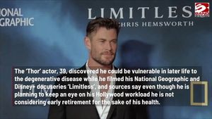 Chris Hemsworth on Altering His Lifestyle After Learning of