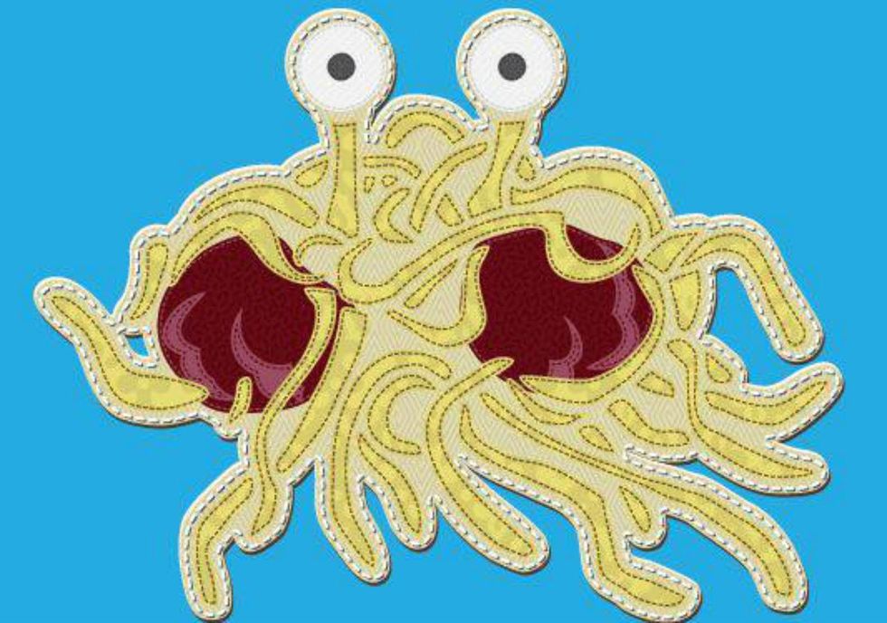 The Church of the Flying Spaghetti Monster just appointed its first  'Ministroni' | indy100 | indy100