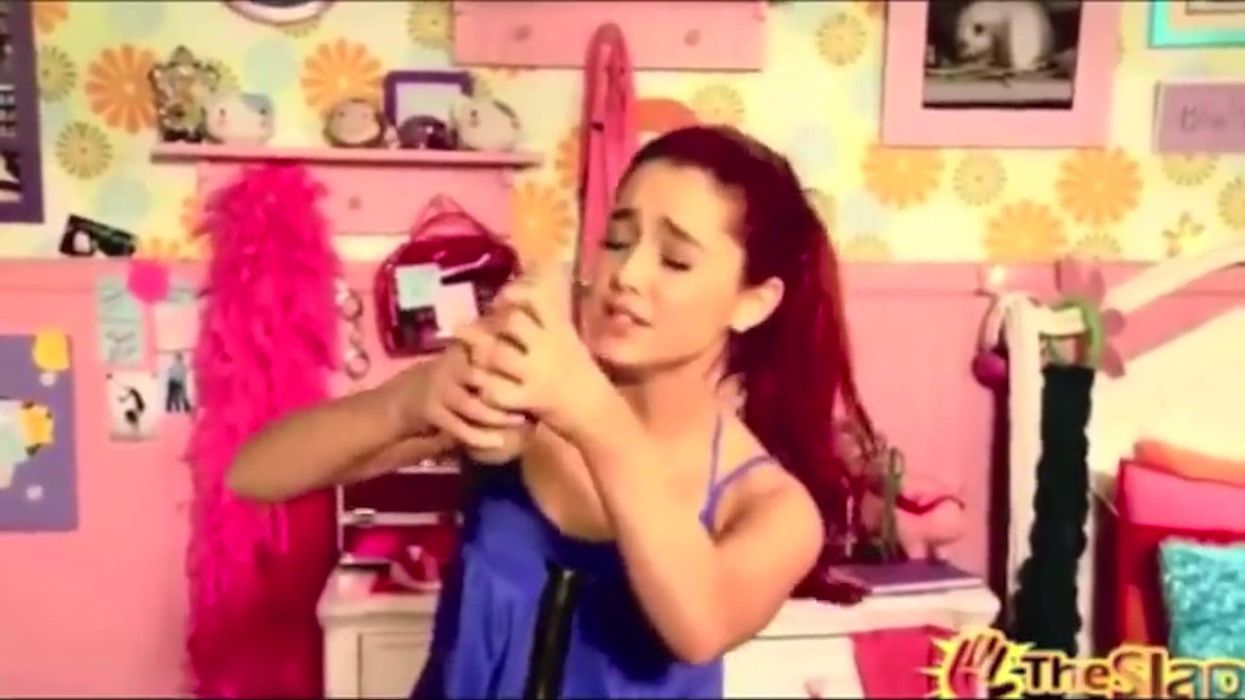 Disturbing clip of a young Ariana Grande being 'sexualised' on a
