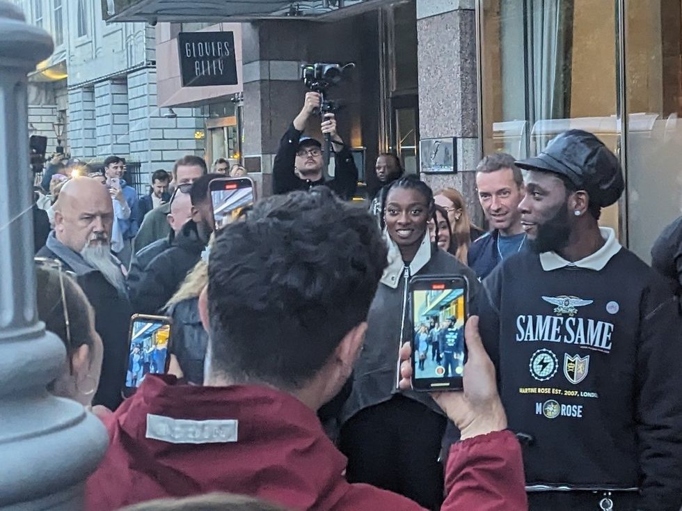 Coldplay and friends deliver surprise performance for fans in Dublin street