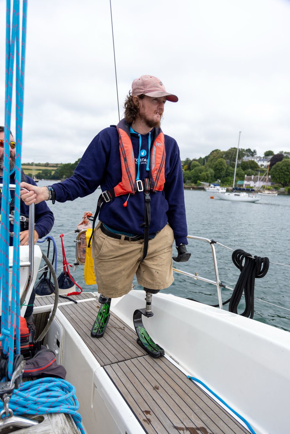 Triple amputee prepares for world-first solo sailing trip across Pacific Ocean