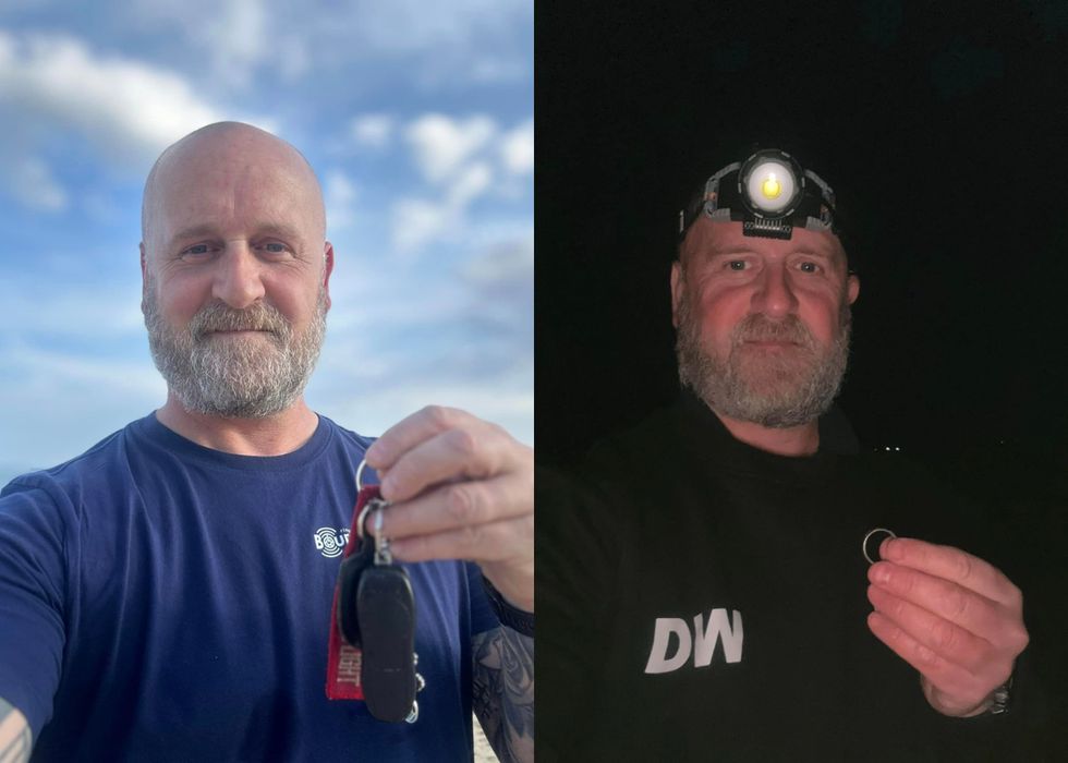 Metal detectorist dubbed Batman after reuniting hundreds with lost items