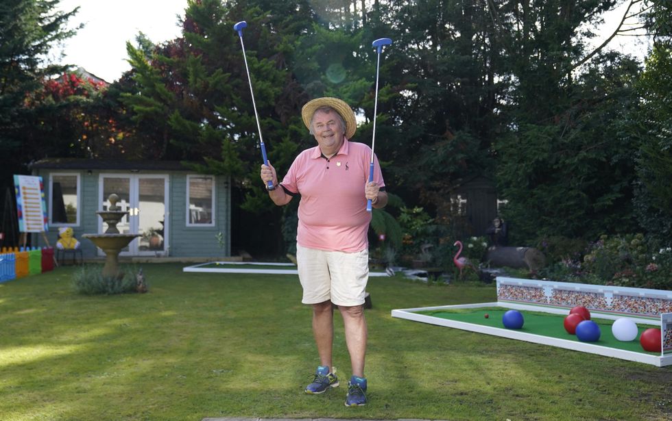 £1m Lottery winner builds golf course in garden for people with complex needs