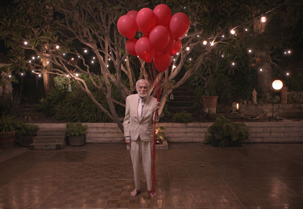 Dick Van Dyke speaks of love and death as he appears in Coldplay music video