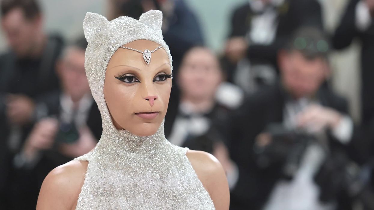 OK, That Actually Was Jared Leto in the Cat Costume at the Met Gala