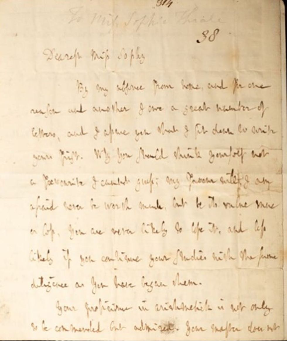 18th century Samuel Johnson letter to young girl sells for £38,460 ...