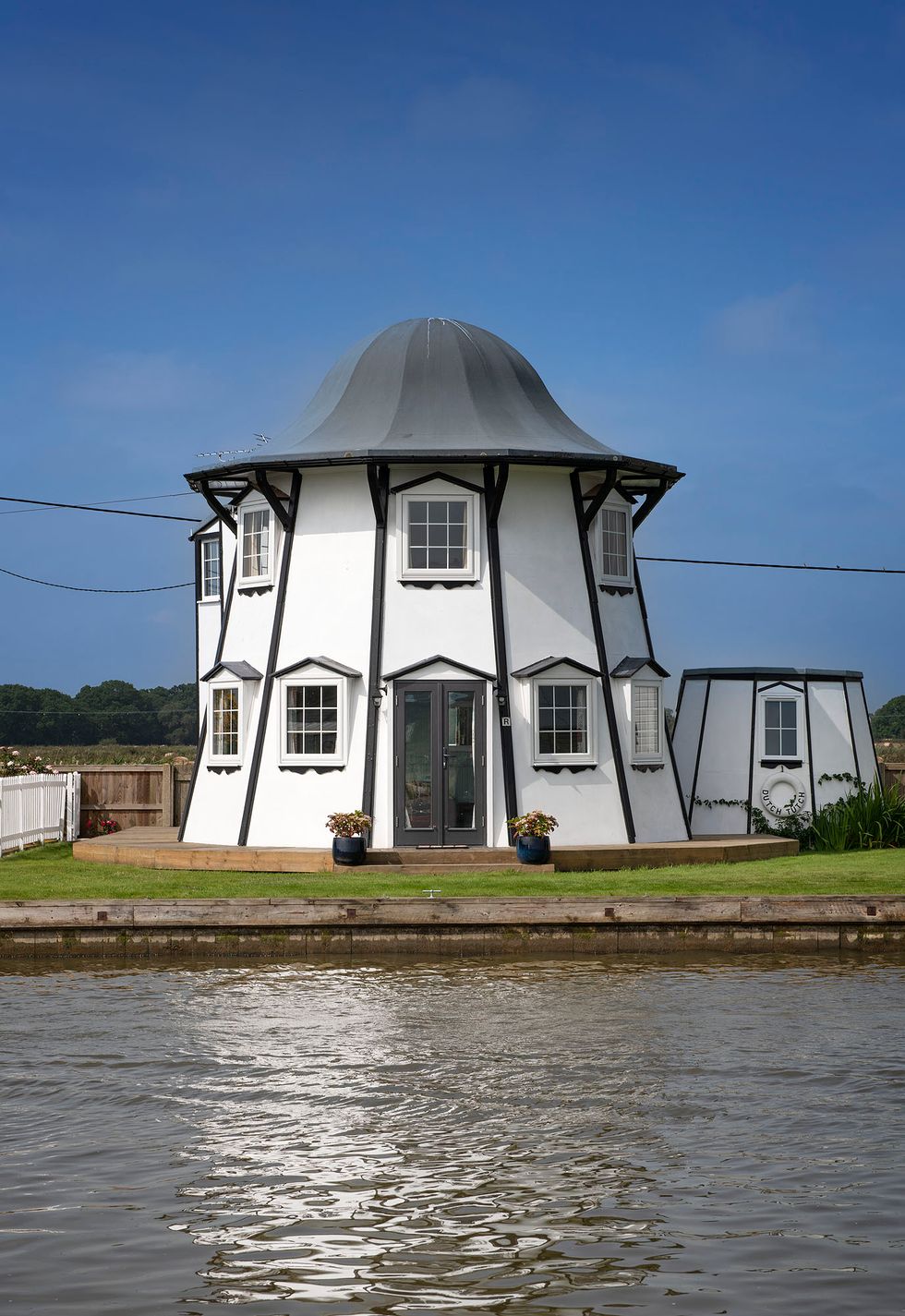 Chalet on Norfolk Broads made from old helter-skelter receives listed status