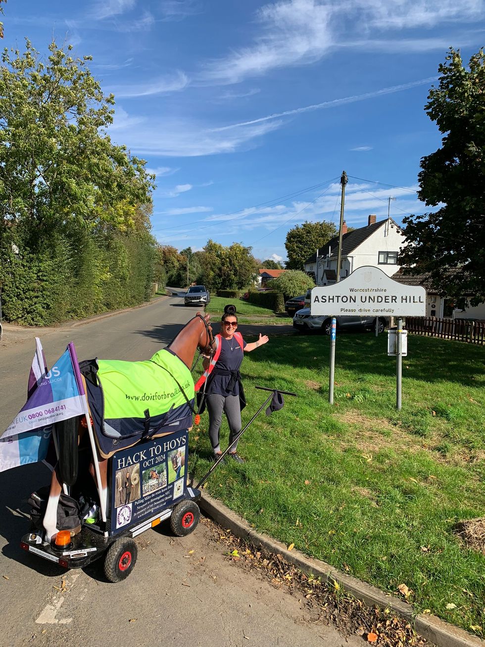 Woman vows to continue fundraising after finishing walk in memory of daughter