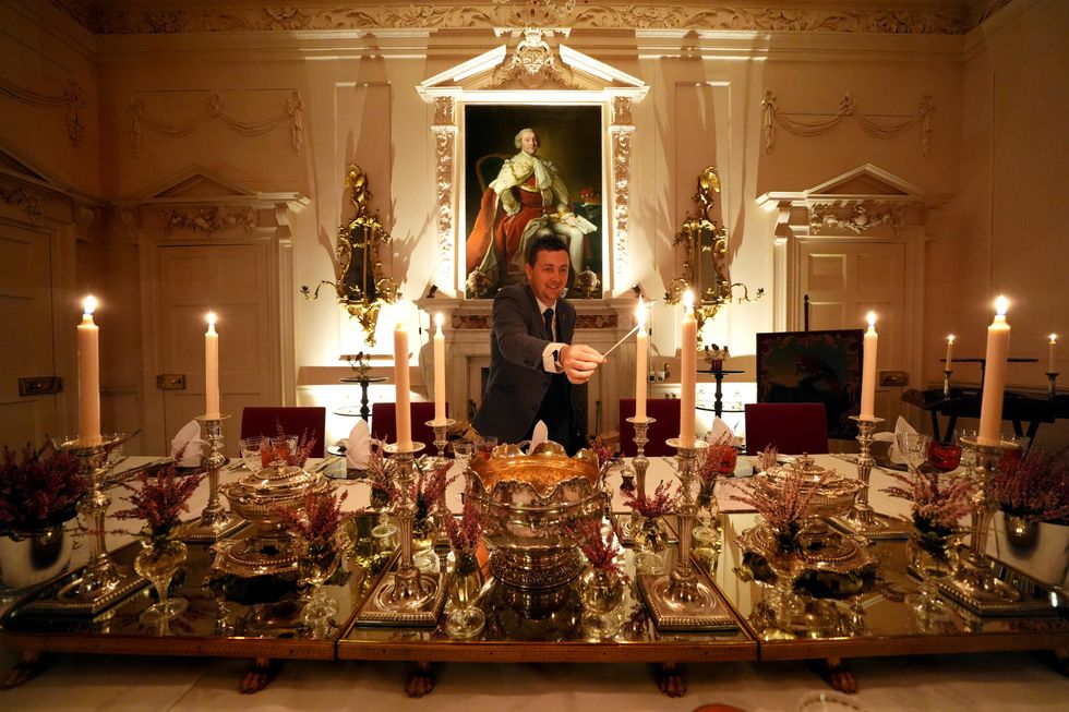 Dine like a King in Charles’ favourite room at Scottish mansion