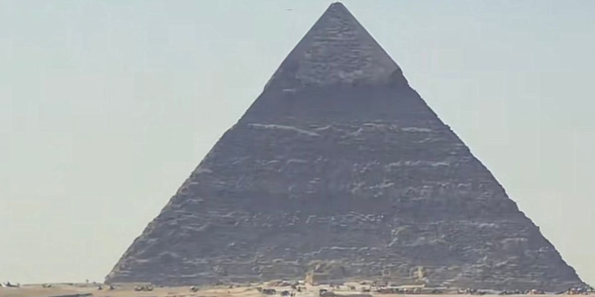 Odkrycie kosmosu pokazuje, że piramidy zbudowano przy użyciu wody