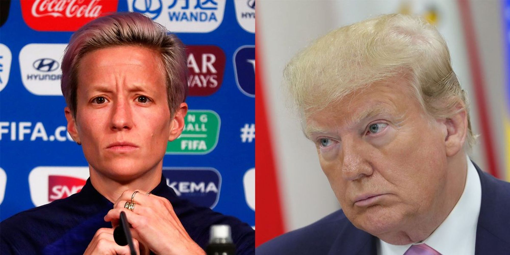 Womens World Cup Megan Rapinoe Stands By Trump Comments But Apologises For Swearing Indy100 