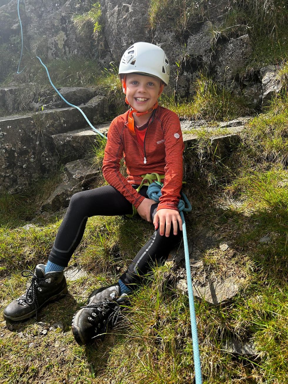 Eight-year-old mountaineer prepares for ’emotional’ climbs in Africa