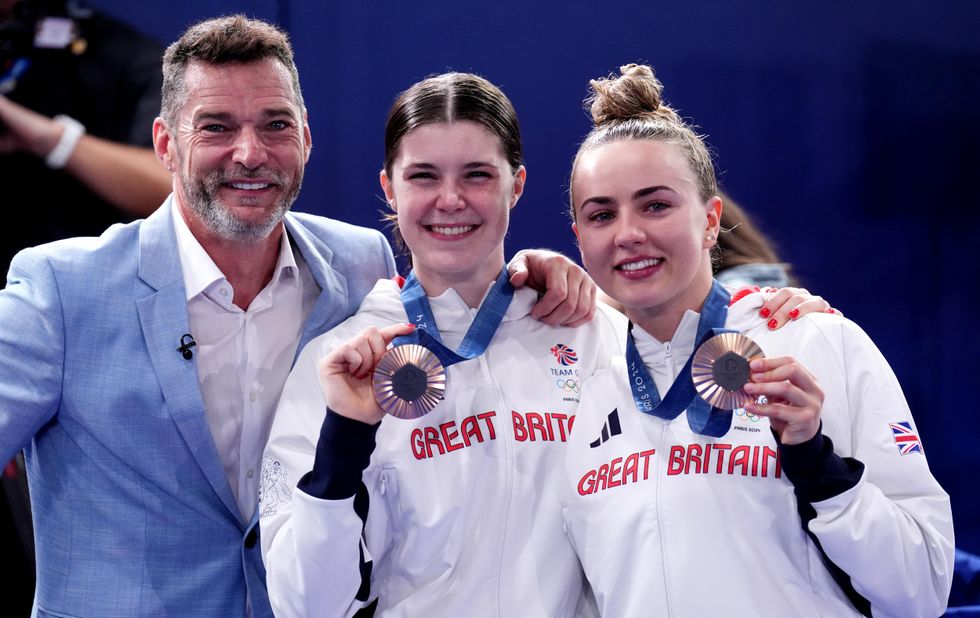 Fred Sirieix ‘bursting with pride’ after daughter’s diving bronze at Olympics