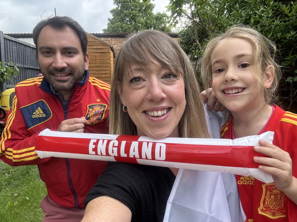 Anglo-Spanish couples say ‘tense’ but ‘fun’ watching Euros final together