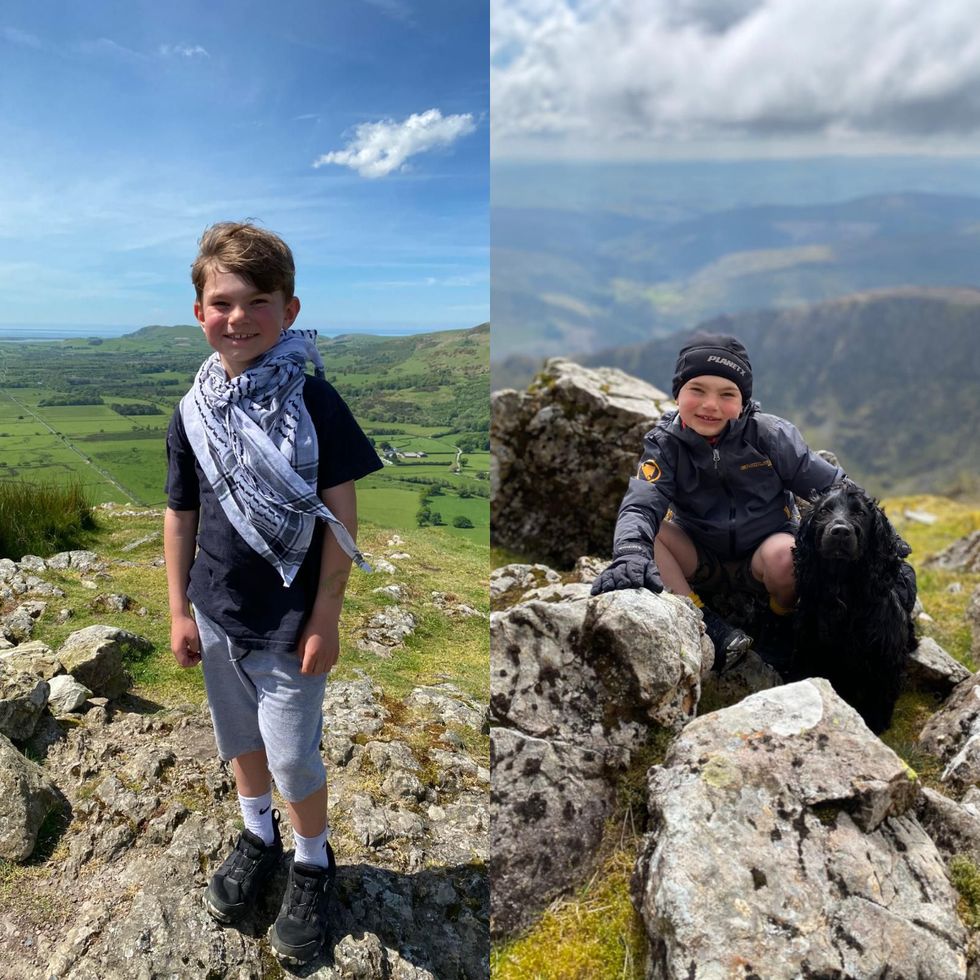 Boy, six, to take on Welsh Three Peaks challenge to support family in Gaza