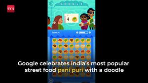 Google Doodle celebrates India's street food Pani Puri with a game