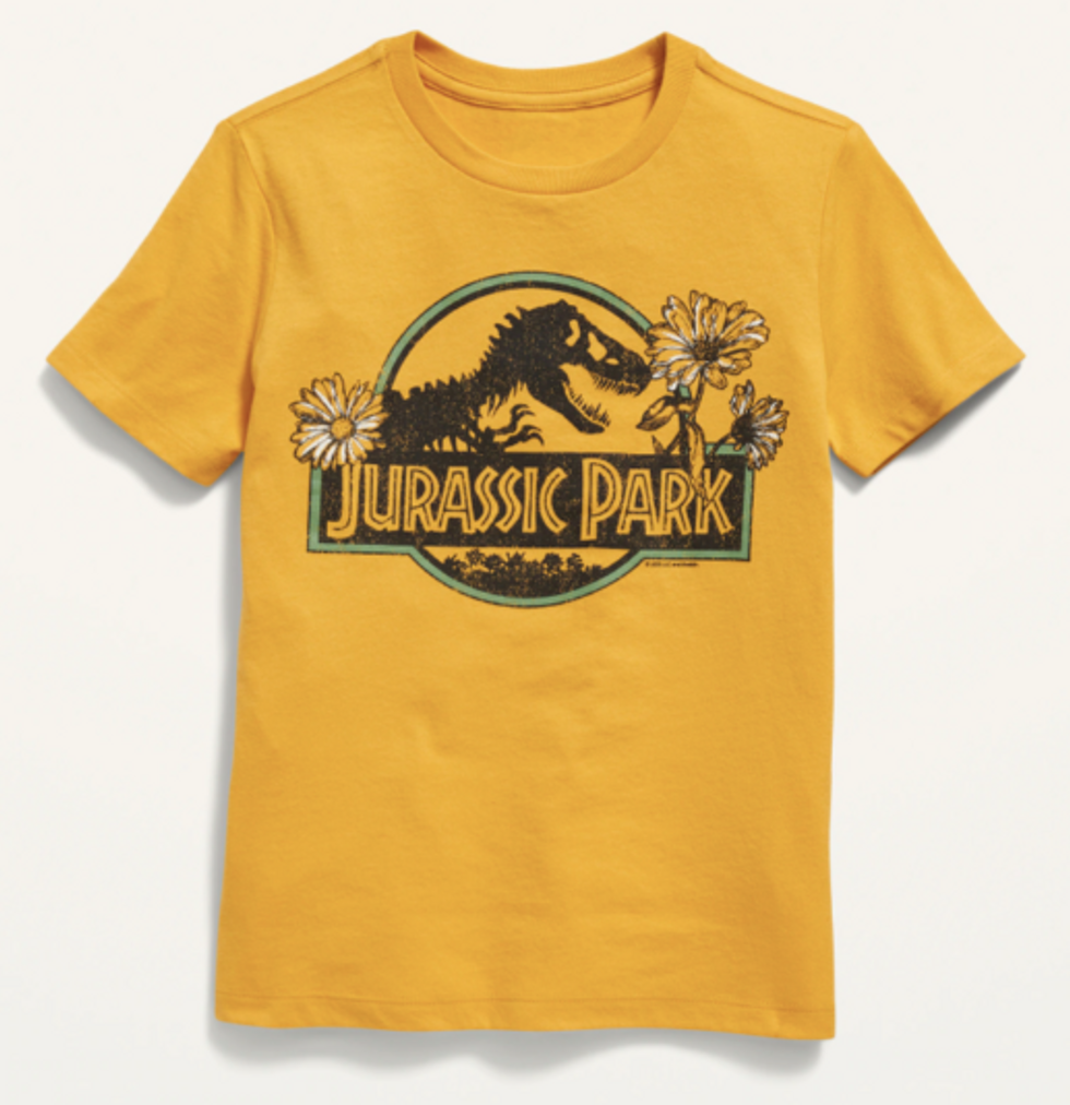 This Jurassic Park-inspired apparel ticks off all the right