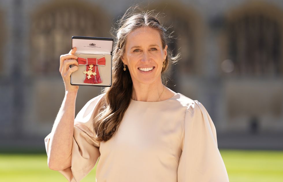 Rower Helen Glover says having family ‘makes you unstoppable’ as she is made OBE