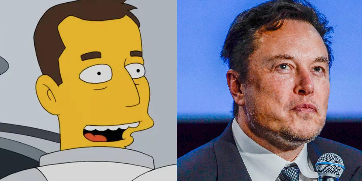 Elon Musk's resurfaced Simpsons cameo has sparked a huge debate | indy100
