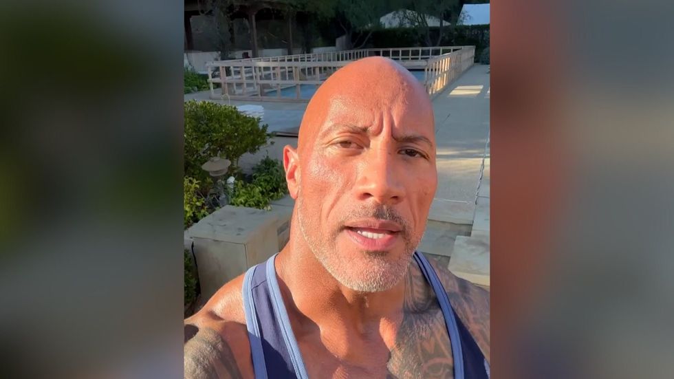 Dwayne 'The Rock' Johnson shares message of support for viral