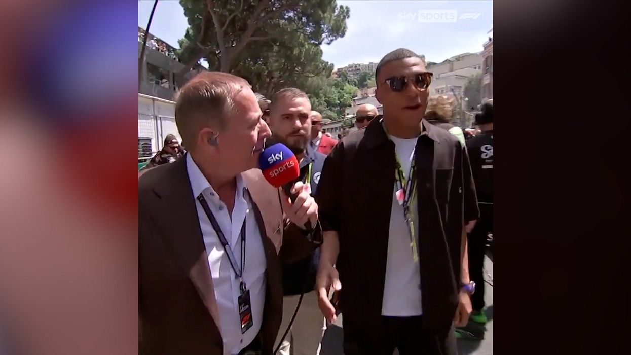 Martin Brundle bickers with Kylian Mbappé's security in awkward Monaco grid walk exchange