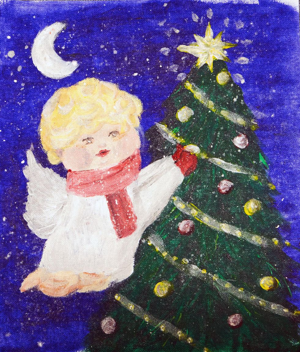 Ukrainian girl who fled conflict designs Scottish Secretary’s Christmas card