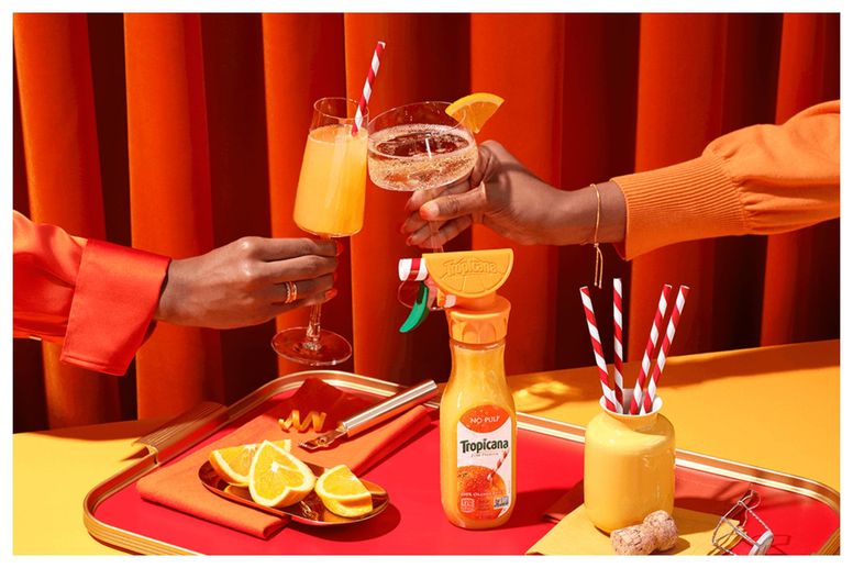 Tropicana debuts 'perfect' mimosa maker with orange juice spray bottle