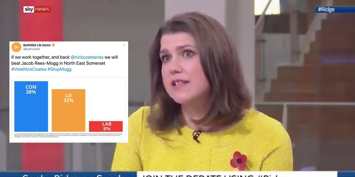 General Election Jo Swinson Quizzed Over Misleading Lib Dem Poll Indy100 Indy100 
