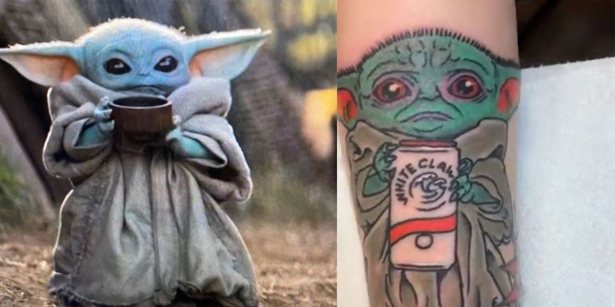 30+ Baby Yoda Tattoos That Clearly Evidence The Mandalorian TV Show's  Popularity
