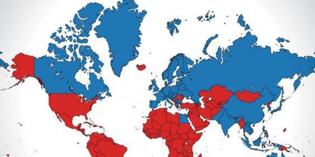 The Map That Shows How Popular Boobs And Bums Are Worldwide Indy100