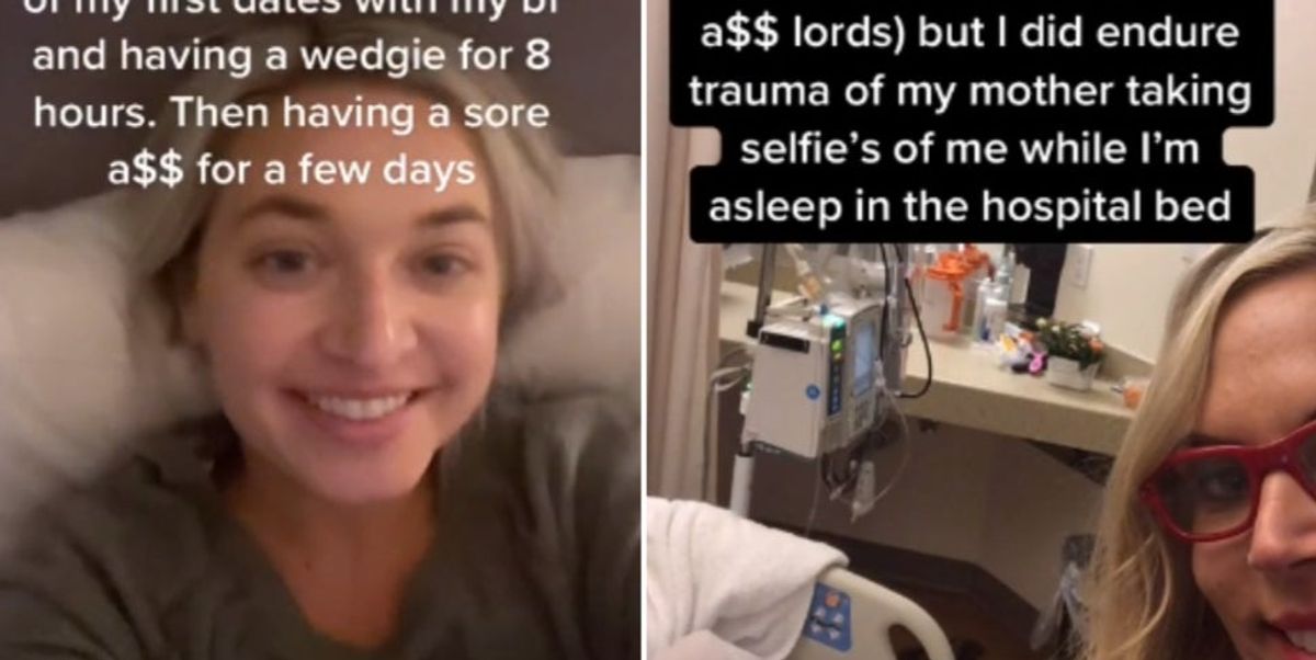 Woman's wedgie was so bad she ended up in hospital with sepsis