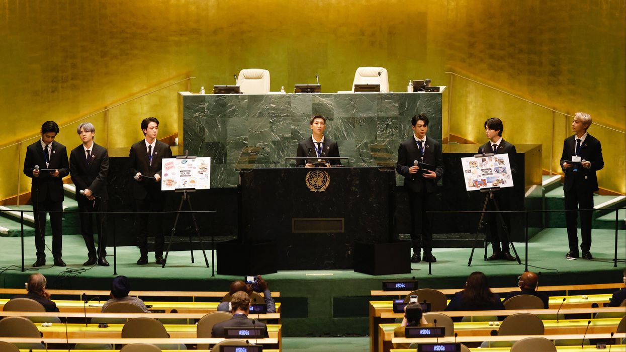 BTS's Jin speech at the UN General Assembly goes viral