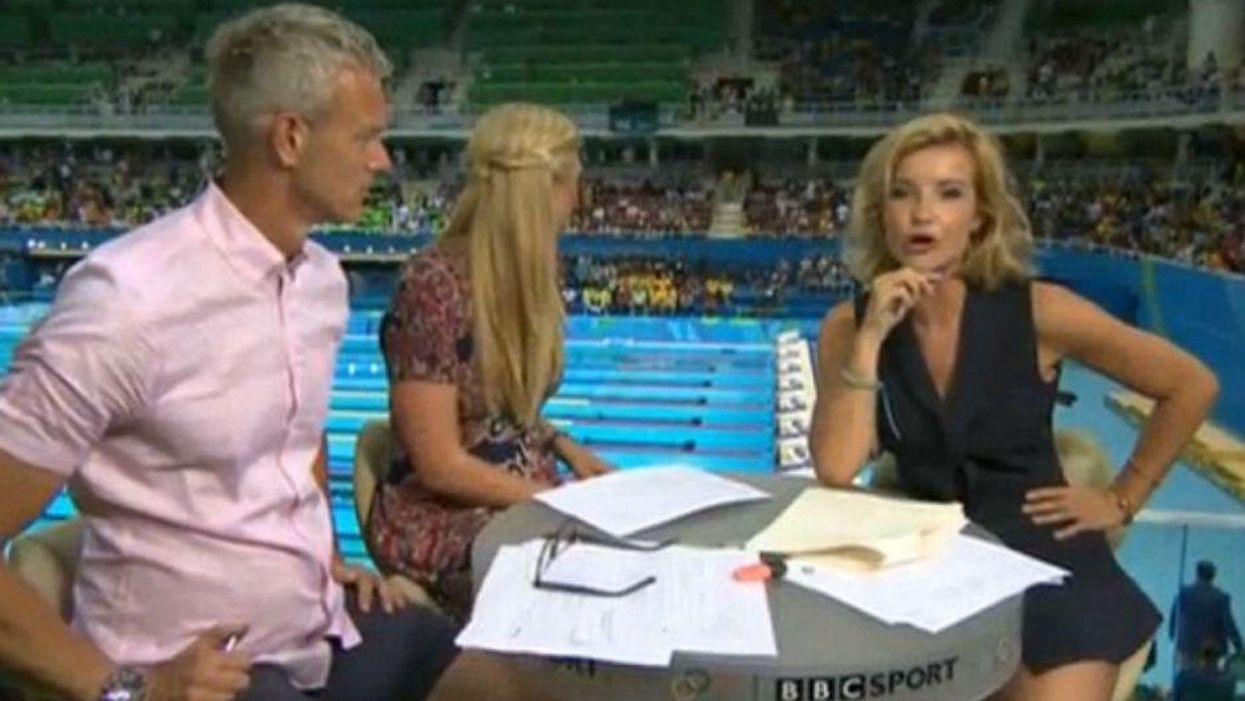 Helen Skelton - The one thing everyone letching over Helen Skelton's skirt appear to be  missing | indy100 | indy100