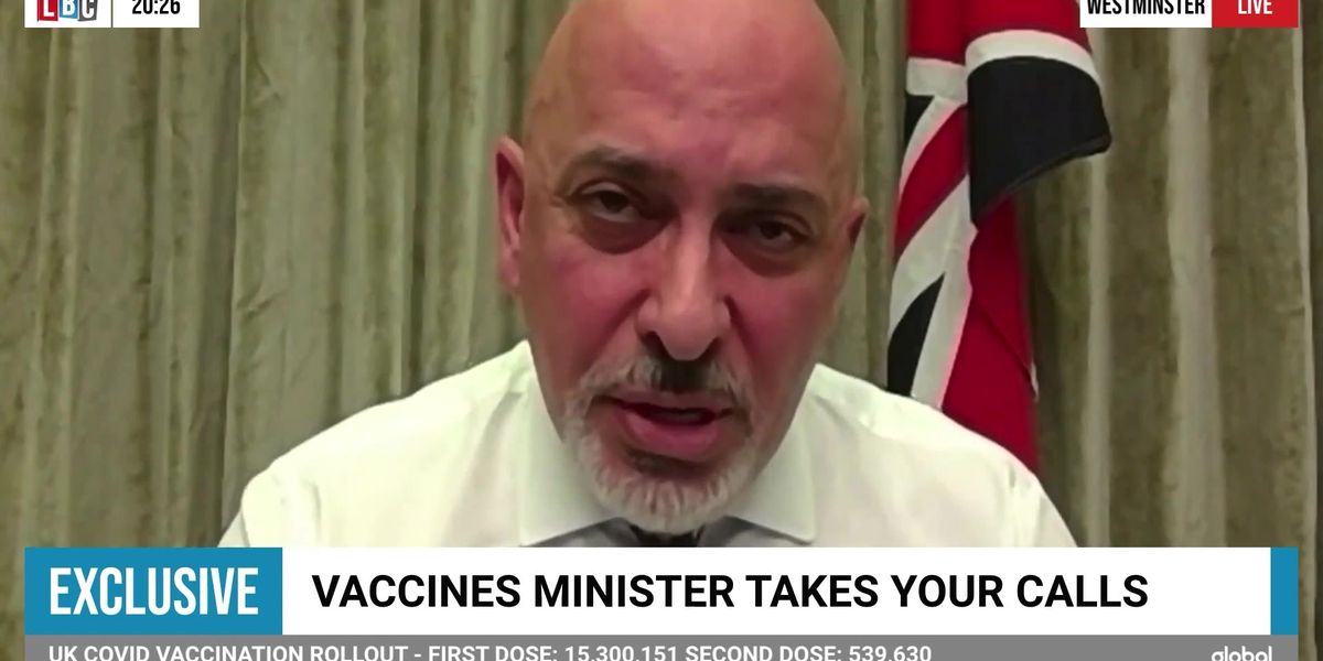 Nadhim Zahawi No Plans For International Vaccine Passports Indy100 6196