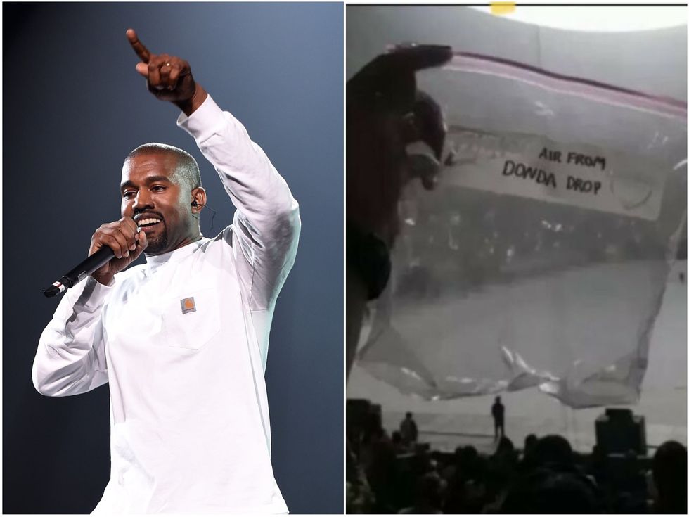 Bag of air from Kanye's Donda album launch is being sold online for £2k