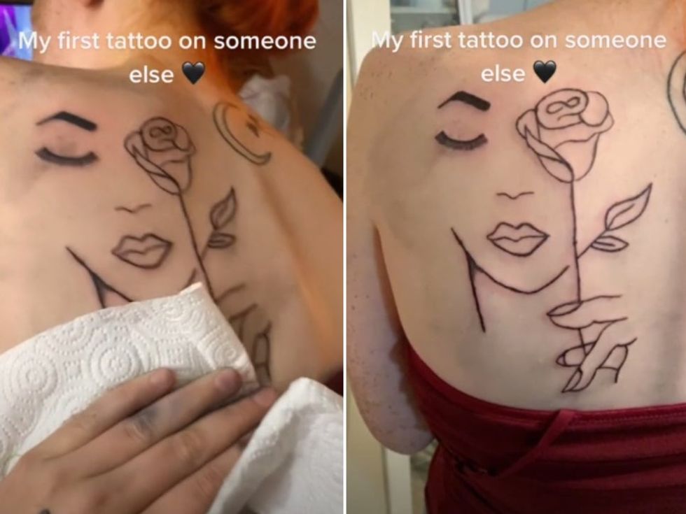 Tattooist Gets Roasted For Inking Song Link On Customer That Could