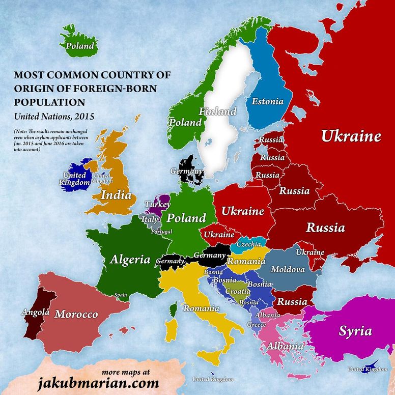 Migration in Europe explained in four maps, indy100