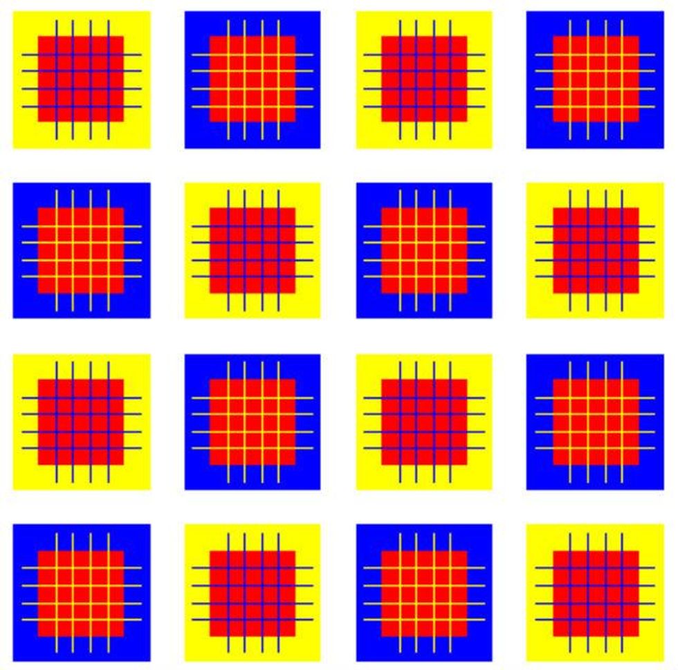 Can You Tell How Many Colours There Are In This Optical Illusion