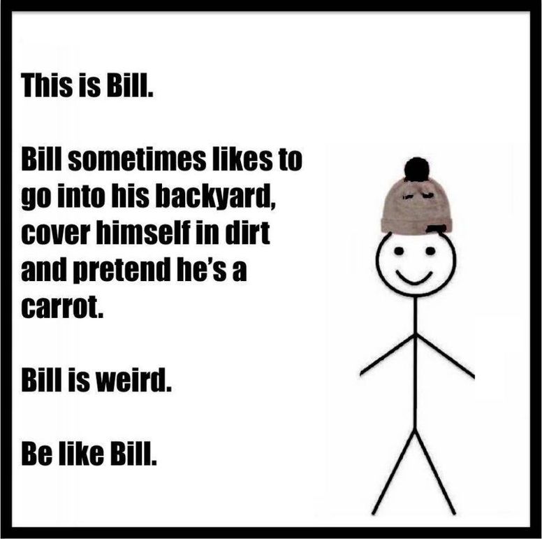 How to Make Be Like Bill Stick Figure Meme on Facebook