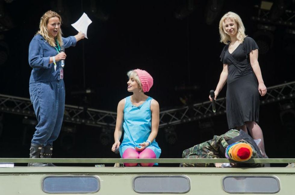 Charlotte Church Interviewed Pussy Riot On Top Of A Russian Military